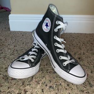 Black Hightop Converse